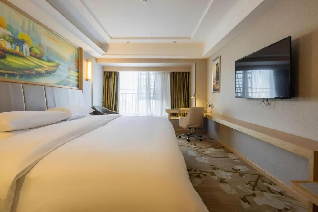 Bed in Vienna Hotel Yunnan Chunrong Street Qicai Yunan