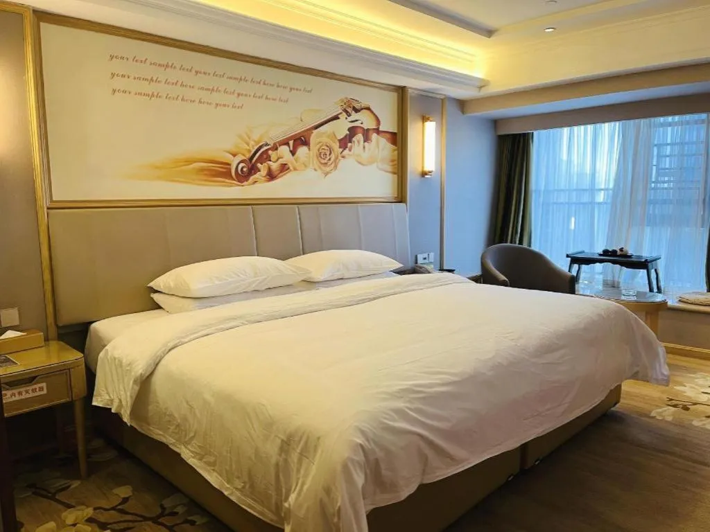 Bed in Vienna Hotel Yunnan Chunrong Street Qicai Yunan