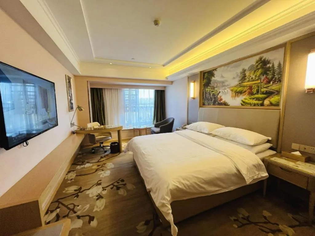 Bed in Vienna Hotel Yunnan Chunrong Street Qicai Yunan