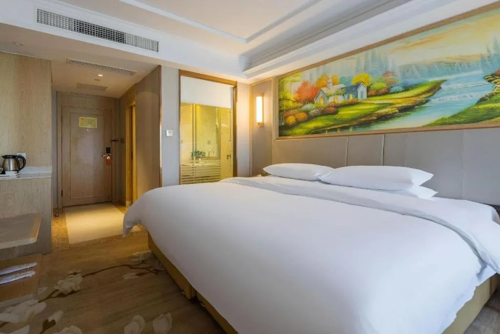 Bed in Vienna Hotel Yunnan Chunrong Street Qicai Yunan