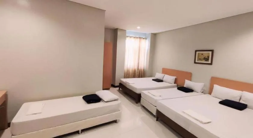 Bed in Country Chateau Hotel