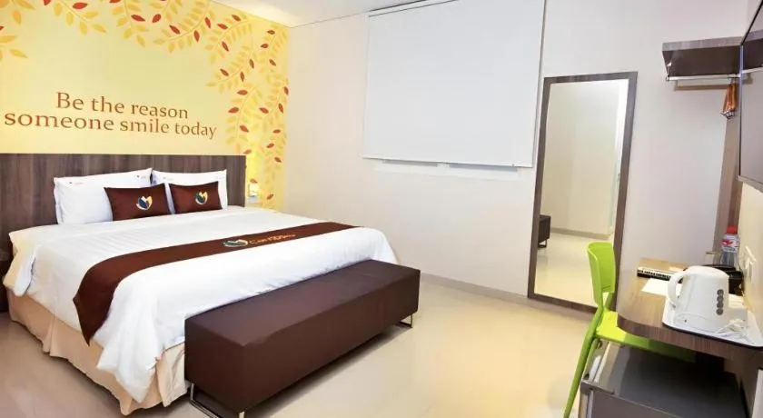 Bed in Graha Cempaka Boutique Hotel