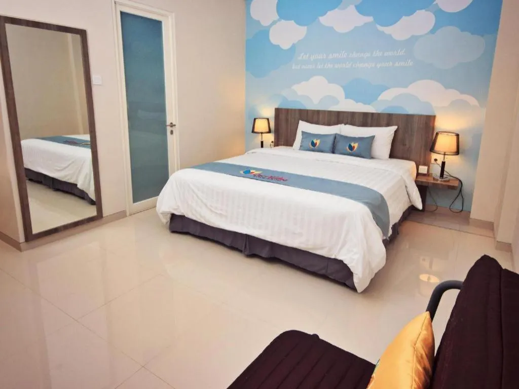 Bed in Graha Cempaka Boutique Hotel