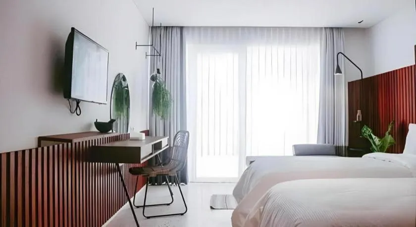 Bed in Blackbird Hotel Bandung