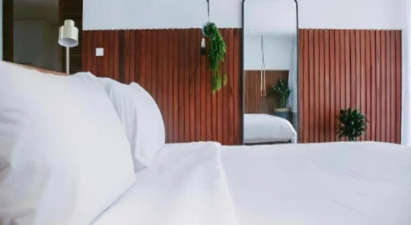 Bed in Blackbird Hotel Bandung