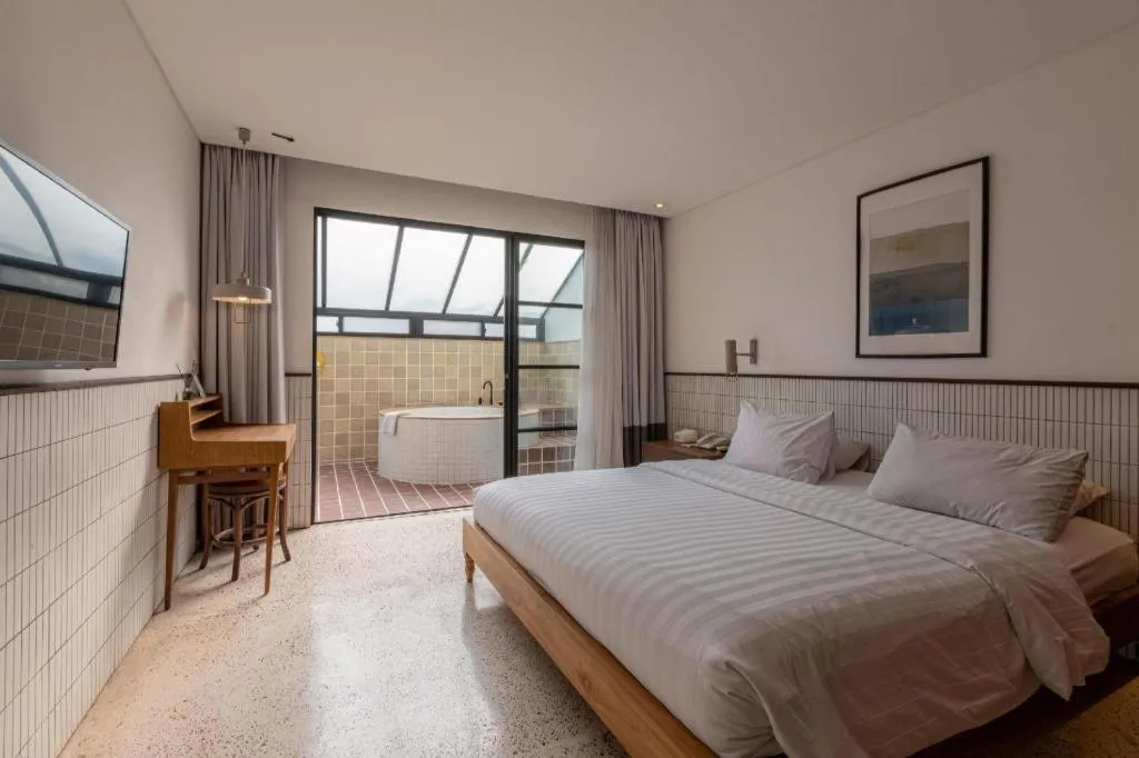 Bed in Blackbird Hotel Bandung