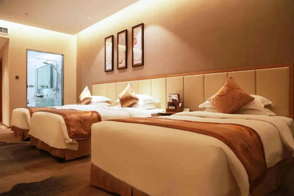 Bed in Fliport Garden Hotel Nanjing