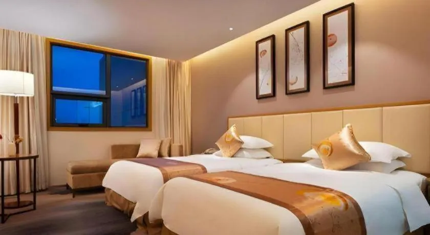 Bed in Fliport Garden Hotel Nanjing