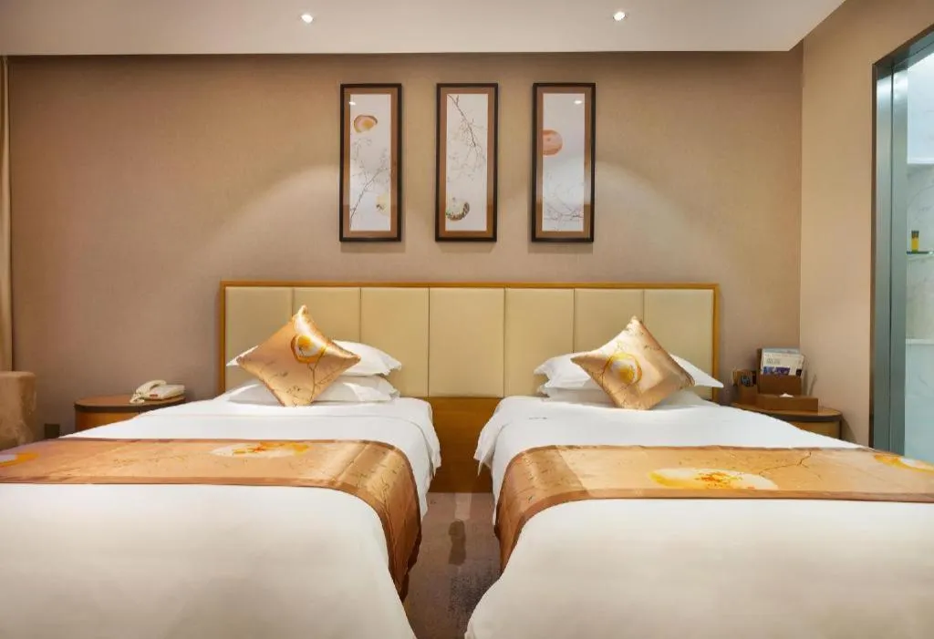 Bed in Fliport Garden Hotel Nanjing