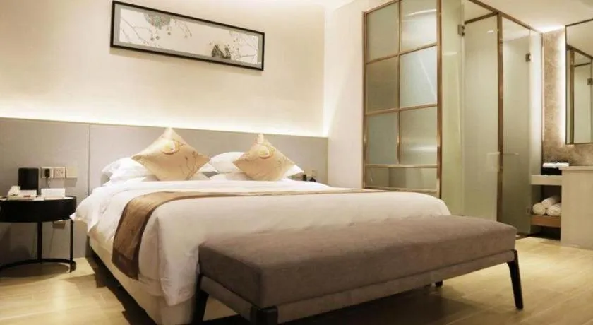 Bed in Fliport Garden Hotel Nanjing