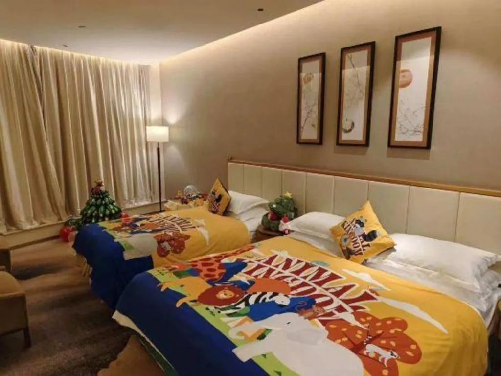 Bed in Fliport Garden Hotel Nanjing