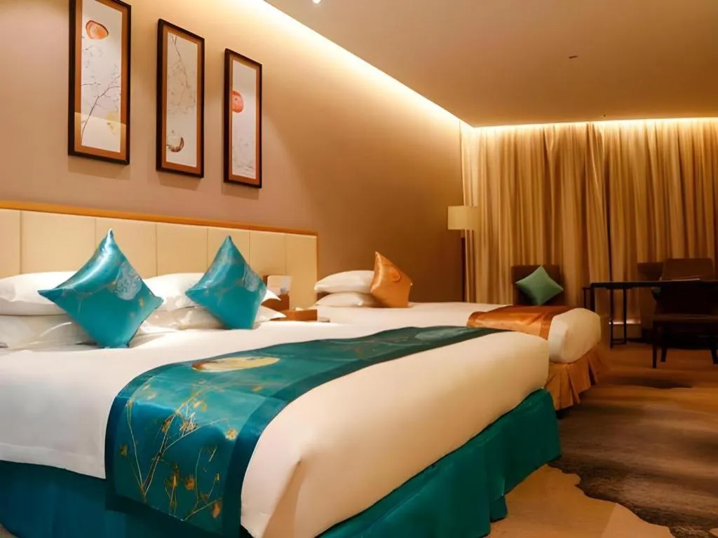 Bed in Fliport Garden Hotel Nanjing