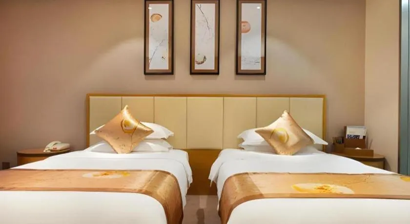Bed in Fliport Garden Hotel Nanjing