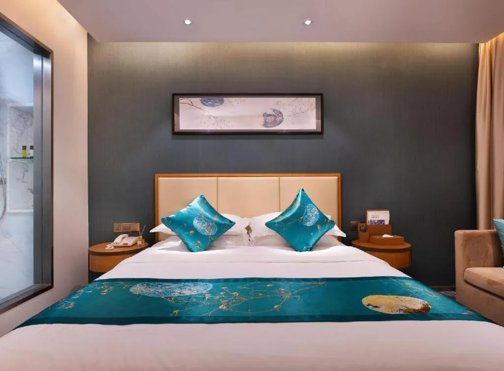 Bed in Fliport Garden Hotel Nanjing