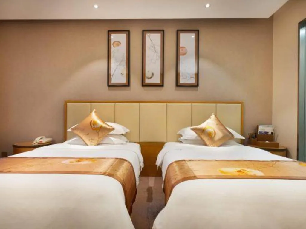 Bed in Fliport Garden Hotel Nanjing