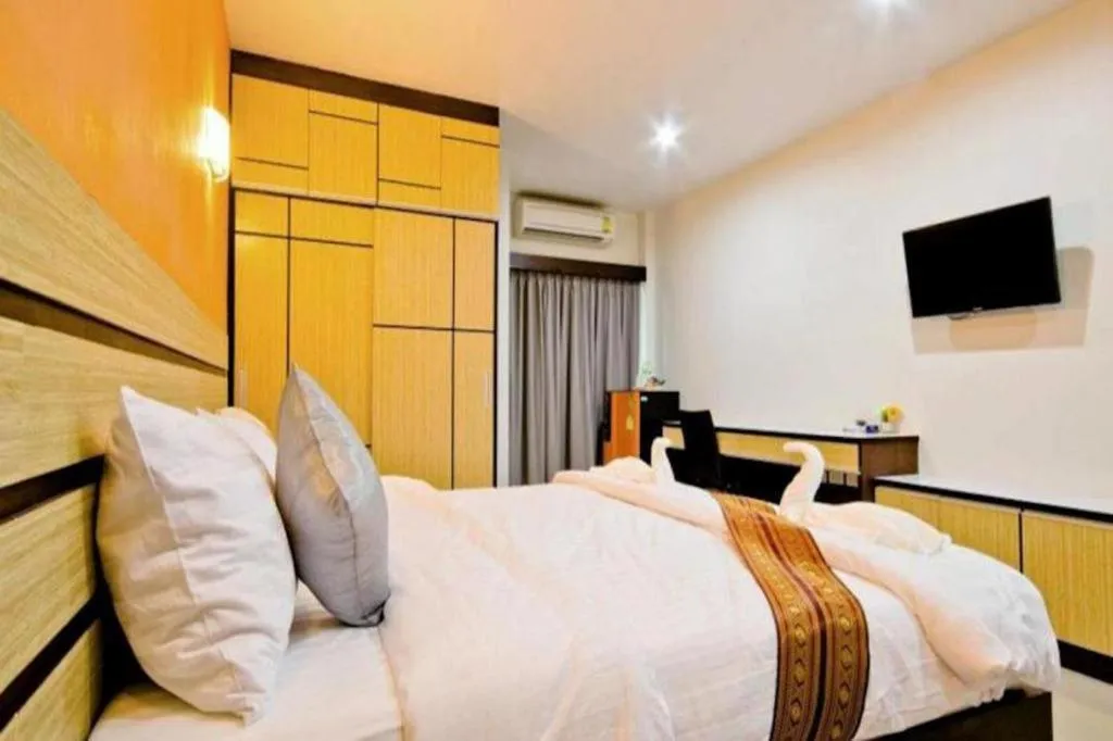 Bed in U-Sabai Park Resort