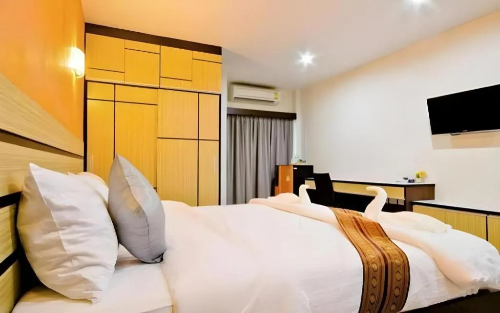 Bed in U-Sabai Park Resort
