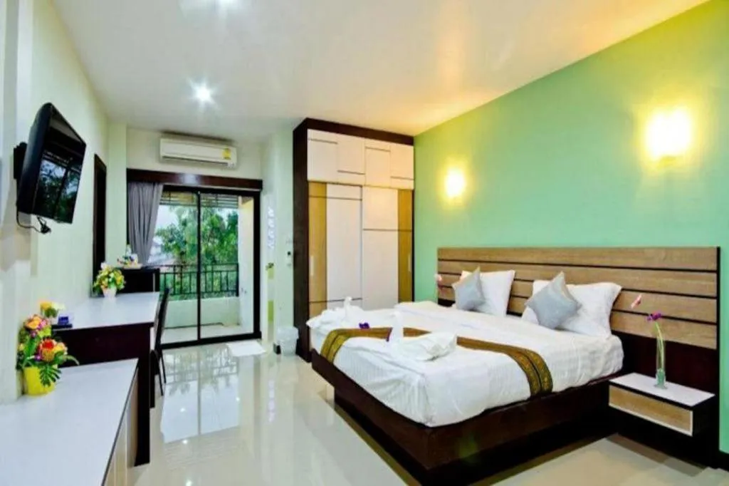 Bed in U-Sabai Park Resort