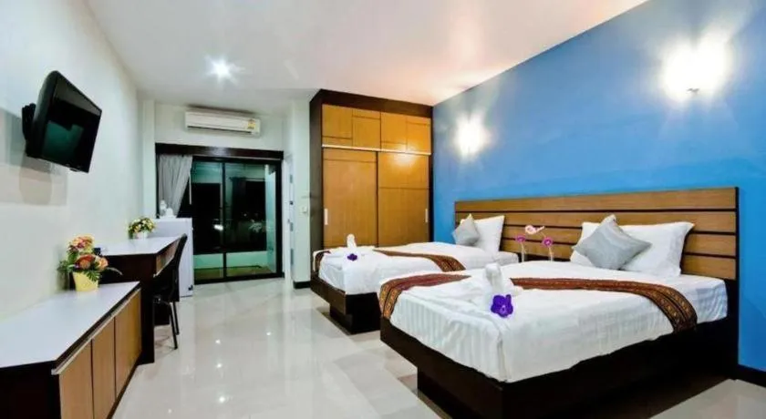 Bed in U-Sabai Park Resort