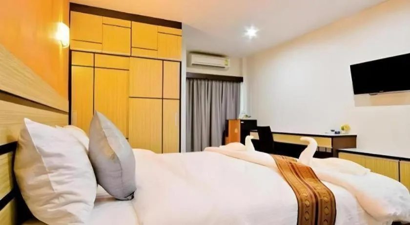 Bed in U-Sabai Park Resort