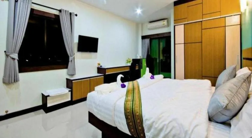 Bed in U-Sabai Park Resort