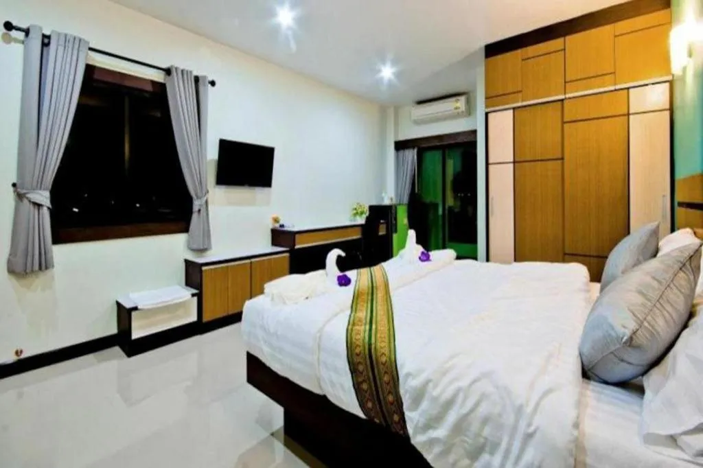 Bed in U-Sabai Park Resort