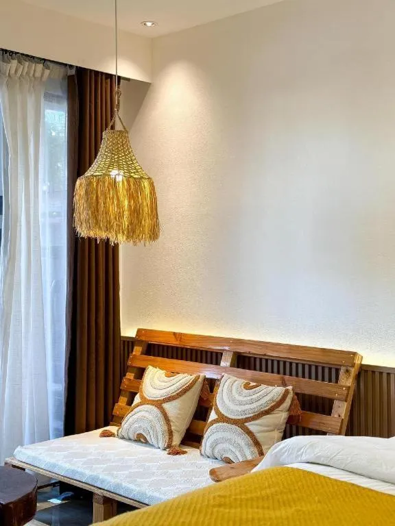 Bed in Keep Diving Resort Bohol