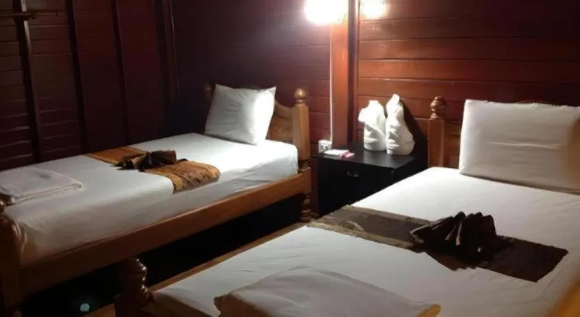 Bed in River Park Resort