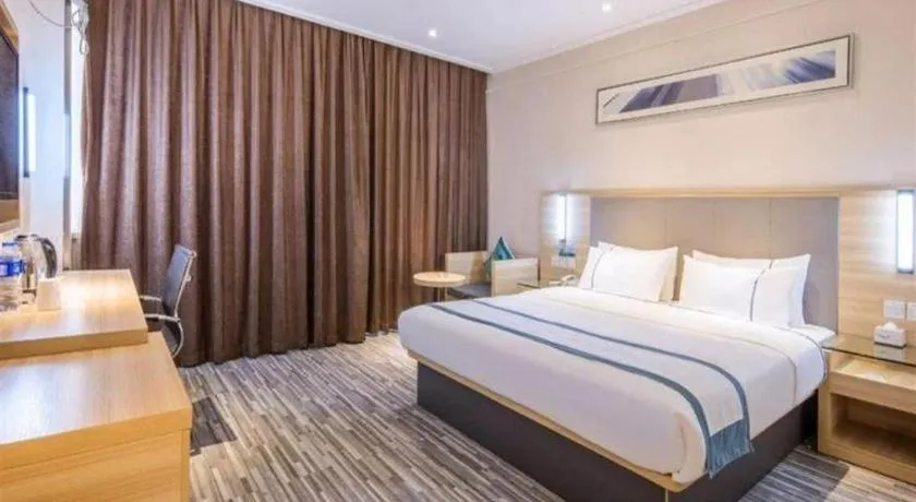 Bed in City Comfort Inn Wuhan Huangpu