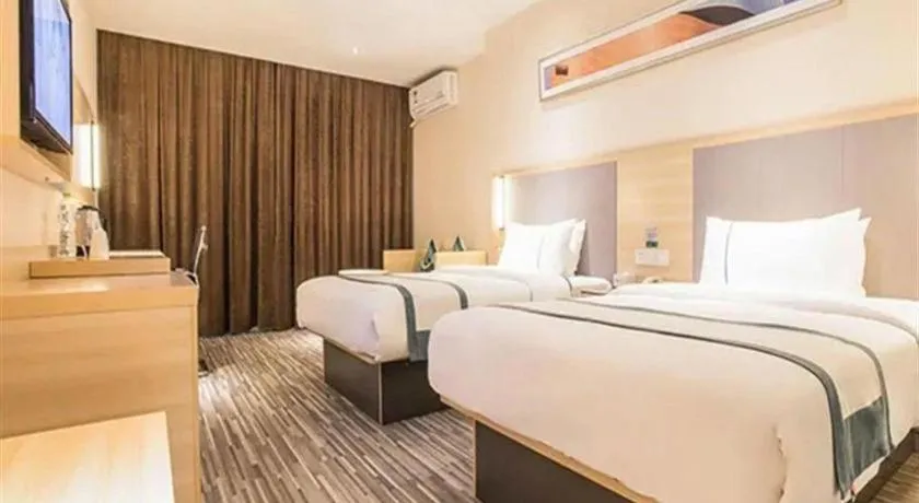 Bed in City Comfort Inn Wuhan Huangpu