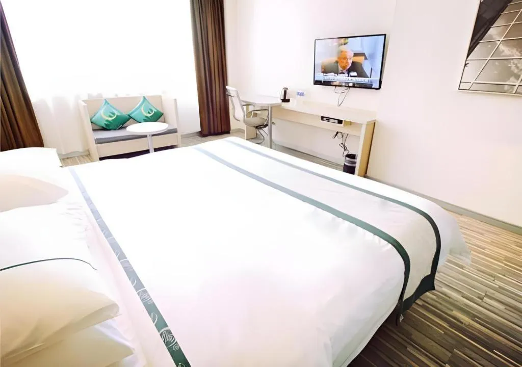 Bed in City Comfort Inn Wuhan Huangpu