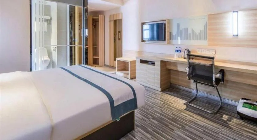 Bed in City Comfort Inn Wuhan Huangpu