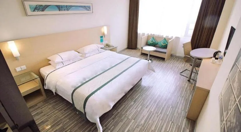 Bed in City Comfort Inn Wuhan Huangpu