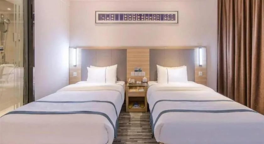 Bed in City Comfort Inn Wuhan Huangpu