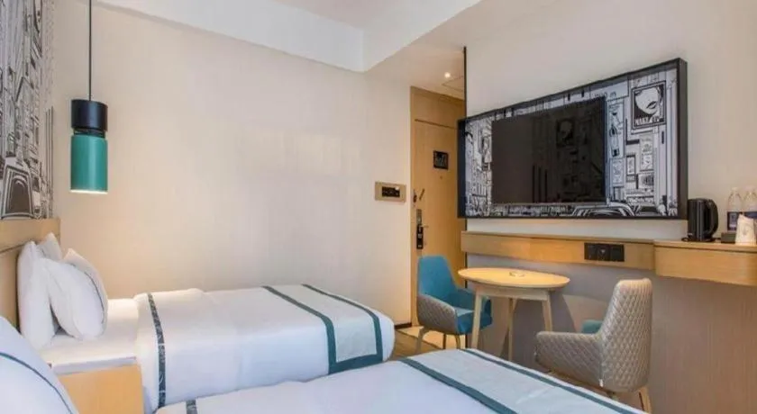 Bed in City Comfort Inn Wuhan Huangpu