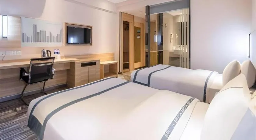 Bed in City Comfort Inn Wuhan Huangpu