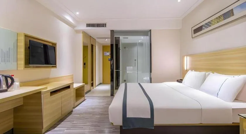 Bed in City Comfort Inn Wuhan Huangpu