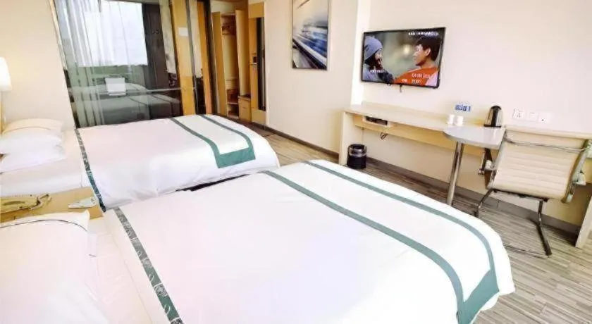 Bed in City Comfort Inn Wuhan Huangpu