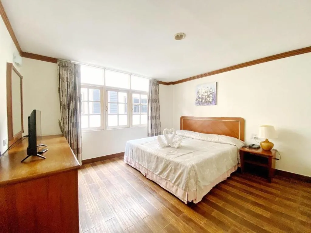 Bed in Paisiri Hotel