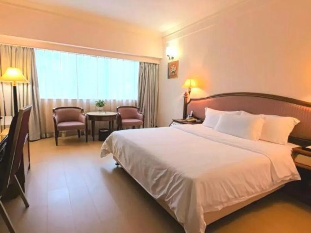 Bed in Noble Jasper Hotel Huizhou