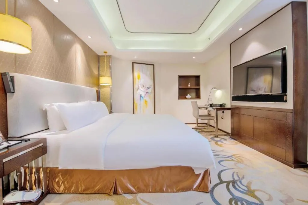 Bed in Noble Jasper Hotel Huizhou