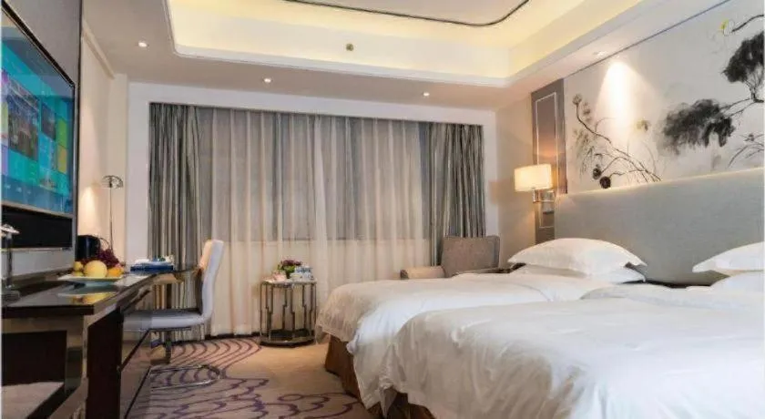 Bed in Noble Jasper Hotel Huizhou