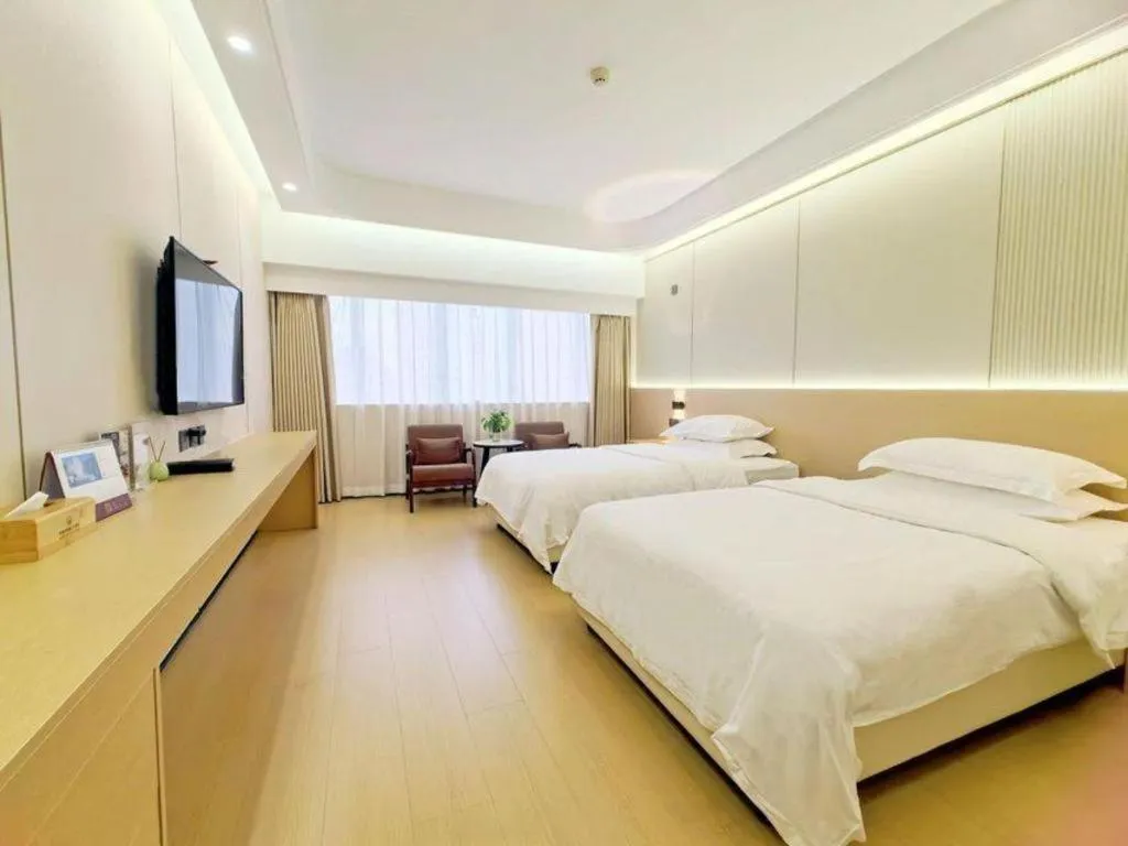 Bed in Noble Jasper Hotel Huizhou