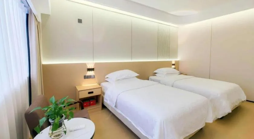 Bed in Noble Jasper Hotel Huizhou