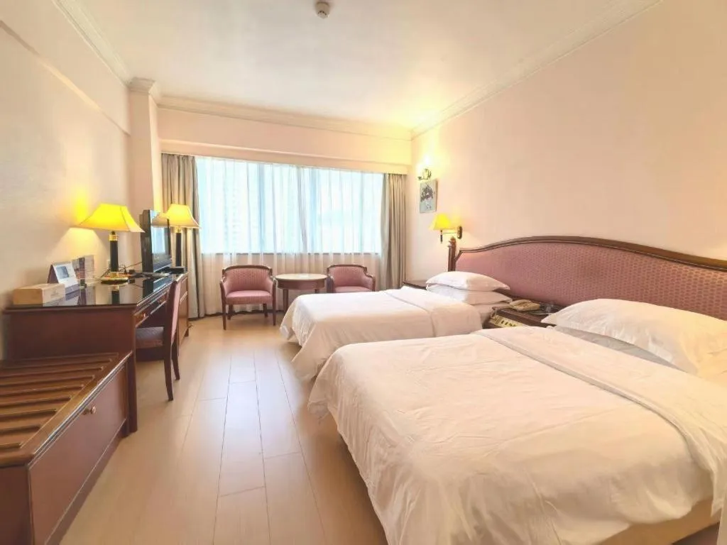 Bed in Noble Jasper Hotel Huizhou