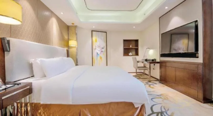 Bed in Noble Jasper Hotel Huizhou