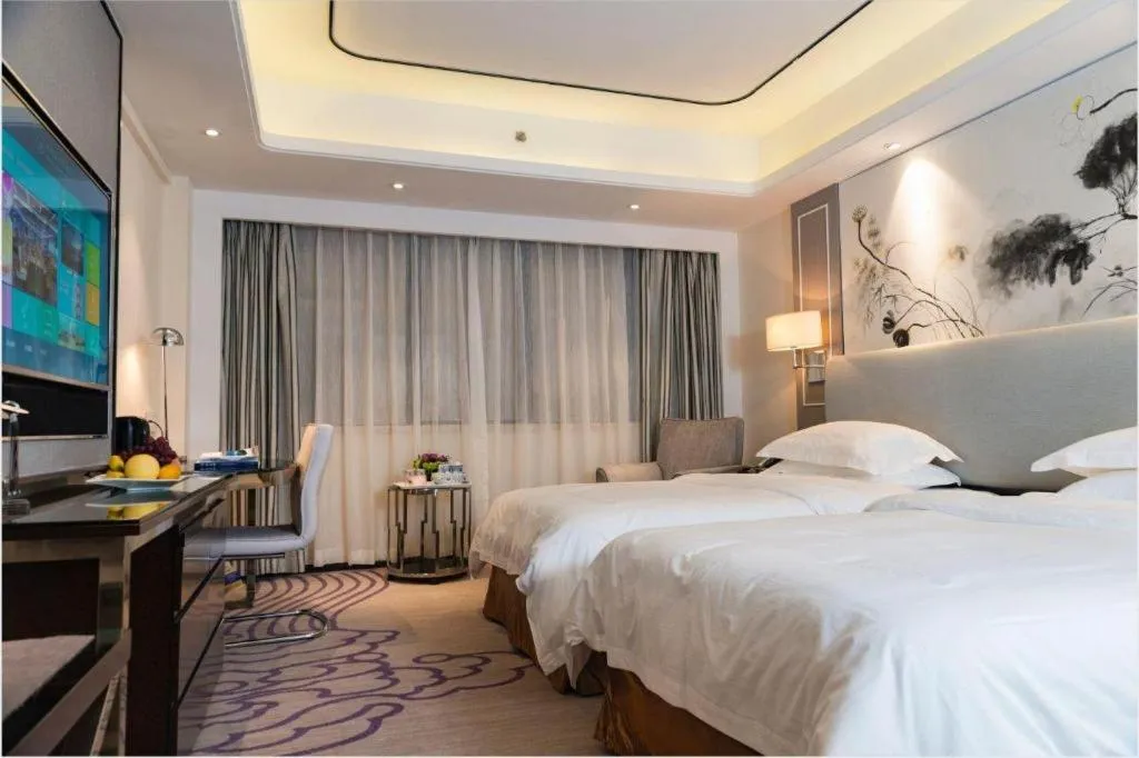 Bed in Noble Jasper Hotel Huizhou