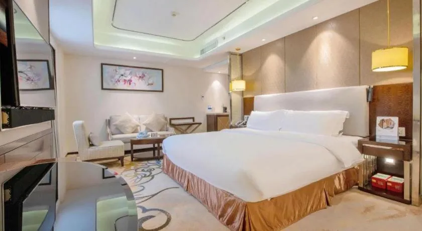 Bed in Noble Jasper Hotel Huizhou