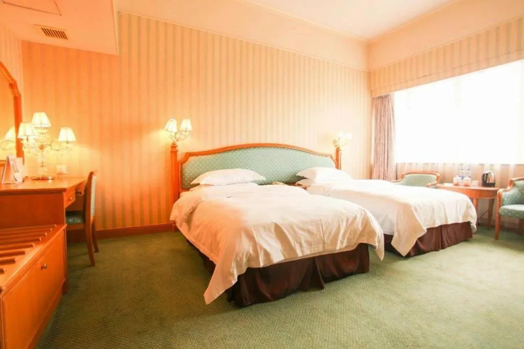 Bed in Noble Jasper Hotel Huizhou