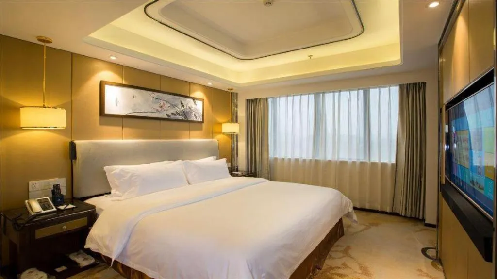 Bed in Noble Jasper Hotel Huizhou